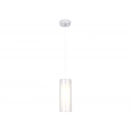 TR3672 CH/CL/FR хром/прозрачный/белый матовый E14 max 40W D110*1000