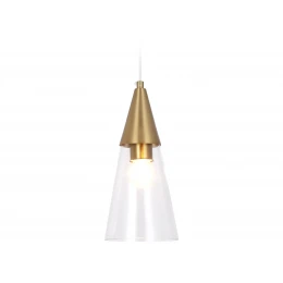 TR3666 BS/CL латунь/прозрачный E14 max 40W D120*1000