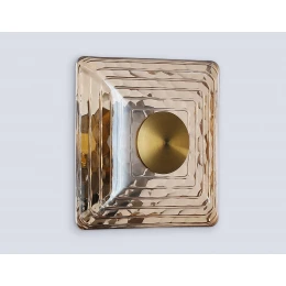 LH31035 BS/TI латунь/янтарь 6W 3000K 150*150*85