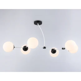 TR2552/6 WH/BK белый/черный E27/6 max 60W 1160*600*450