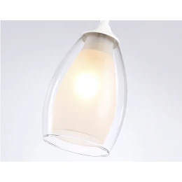 TR3534 WH/CL/FR белый/прозрачный/белый матовый E27 max 40W D120*800