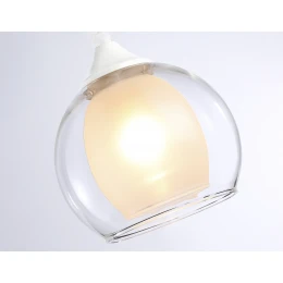 TR3538 WH/CL/FR белый/прозрачный/белый матовый E27 max 40W D130*800