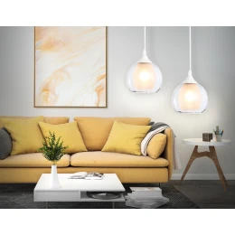 TR3538 WH/CL/FR белый/прозрачный/белый матовый E27 max 40W D130*800
