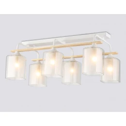 TR3033247/6 WH/WD белый/дерево E27/6 max 60W 580*340*245