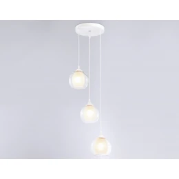 TR3540/3 WH/CL/FR белый/прозрачный/белый матовый E27*3 max 40W D281*800