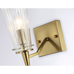 TR3236 BS/FR латунь/белый матовый E14 max 40W 250*120*210