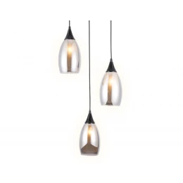 TR3550/3 BK/SM черный/дымчатый E14 max 40W 370*130*1000