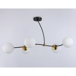 TR2548/5 BK/SB черный/бронза E27/5 max 60W 950*600*450