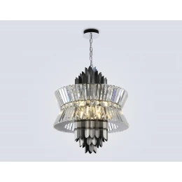 LH41020/12 BK/CL черный/прозрачный E14*12 max 40W D560*660