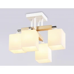 TR9512/4 WH/CH/FR белый/хром/белый матовый E27*4 max 40W D567*266