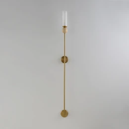 Бра Crystal Lux SIMPLY AP1.2 BRASS