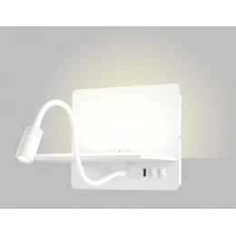 Бра Crystal Lux DUO AP9W LED WH