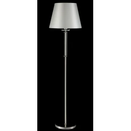 Торшер Crystal Lux NICOLAS PT1 NICKEL/WHITE