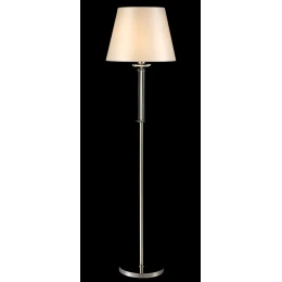Торшер Crystal Lux NICOLAS PT1 NICKEL/WHITE