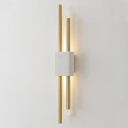 Бра Crystal Lux CARTA AP6W LED WHITE/BRASS