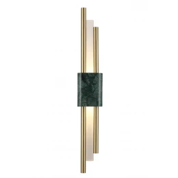 Бра Crystal Lux CARTA AP6W LED GREEN/BRASS