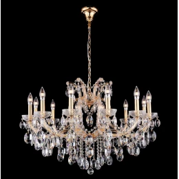 Люстра Crystal Lux HOLLYWOOD SP12 GOLD