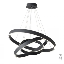 Люстра Crystal Lux TRON SP158W LED BLACK