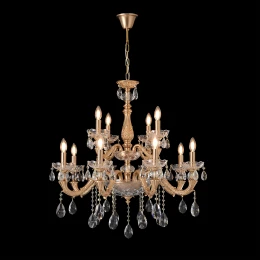 Люстра Crystal Lux ELIZABETH SP8+4 BRASS