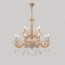 Люстра Crystal Lux ELIZABETH SP8+4 BRASS