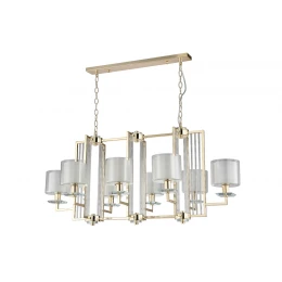 Люстра Crystal Lux NICOLAS SP8 L1000 GOLD/WHITE
