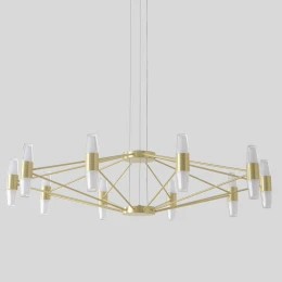 Люстра Crystal Lux DOROTEA SP10 GOLD