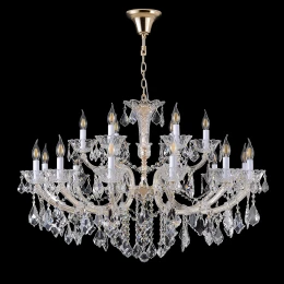 Люстра Crystal Lux CRISTELLE SP12+6 GOLD