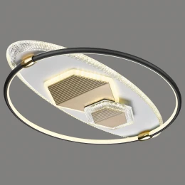 438-327-04 VELANTE Светильники с LED светильник потолочный: LED, 2x63W, 3000/4500/6000K