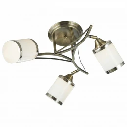 713-507-03 VELANTE Классический стиль светильник потолочный: E27, 3x60W