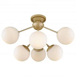 WE236.06.407 WERTMARK BOLITA светильник потолочный: E27, 6x60W