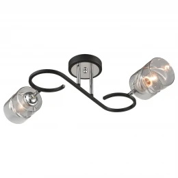 235-107-02 VELANTE Современный стиль светильник потолочный: E27, 2x60W