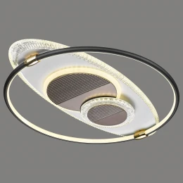438-307-04 VELANTE Светильники с LED светильник потолочный: LED, 2x64W, 3000/4500/6000K
