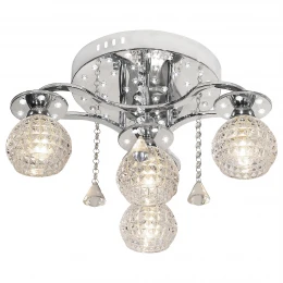 749-107-04 VELANTE Светильники с LED светильник потолочный: E14, 4x40W