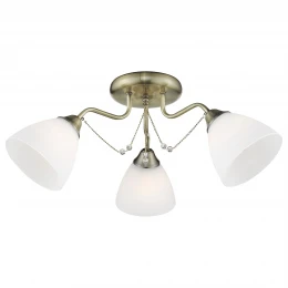 727-507-03 VELANTE Классический стиль светильник потолочный: E27, 3x60W