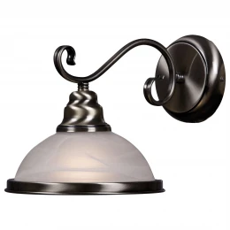 357-501-01 VELANTE Классический стиль светильник настенный: E27, 1x60W