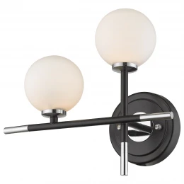 WE238.02.101 WERTMARK BRANDO светильник настенный: G4-LED, 2x5W