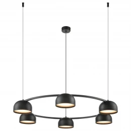 472-023-06 VELANTE Современный стиль светильник подвесной: LED, 6x12W, 3000K