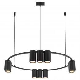 471-023-10 VELANTE Современный стиль светильник подвесной: GU10-LED, 10x15W
