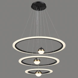 431-303-06 VELANTE Светильники с LED светильник подвесной: LED, 96W, 3000/4000/6000K