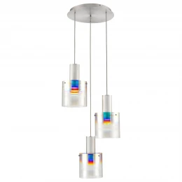 248-206-03 VELANTE Современный стиль светильник подвесной: LED, 3x10W, 3000K