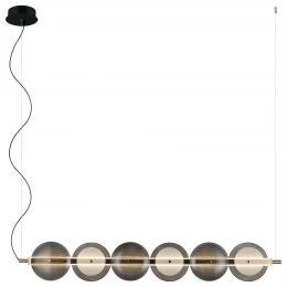 220-043-06 VELANTE Современный стиль светильник подвесной: LED, 29W, 3000K