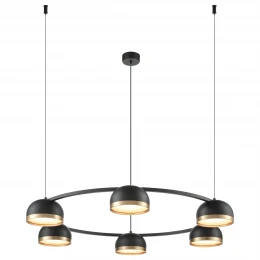 472-403-06 VELANTE Современный стиль светильник подвесной: LED, 6x12W, 3000K