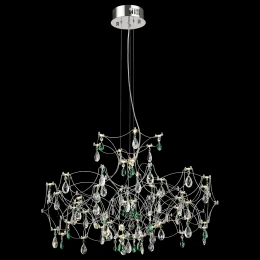 WE337.08.106 WERTMARK FEMERALDA светильник подвесной, LED, 80x1W, 3000K