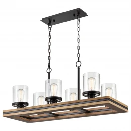 WE583.06.023 WERTMARK BONNIE светильник подвесной: E27, 6x60W