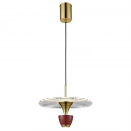 WE471.02.376 WERTMARK EBBO светильник подвесной: LED, 3W+5W, 3000K