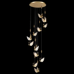 WE466.12.306 WERTMARK LETIZIA светильник подвесной: LED, 12x4W, 3000/4000/6000K