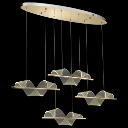 WE452.04.323 WERTMARK HILDA светильник подвесной: LED, 4x14W, 3000K