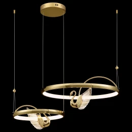 WE466.04.303 WERTMARK LETIZIA светильник подвесной: LED, 2x4W+58W, 3000/4000/6000K