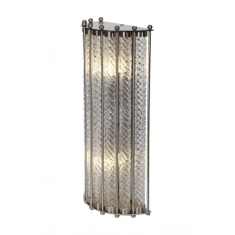 K2KG0907W-2 Бра стекло/хром 22*W11*H53см