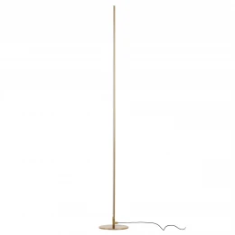 748733 Торшер TUBO LED 24W 2500LM 80G ЗОЛОТО 3000K